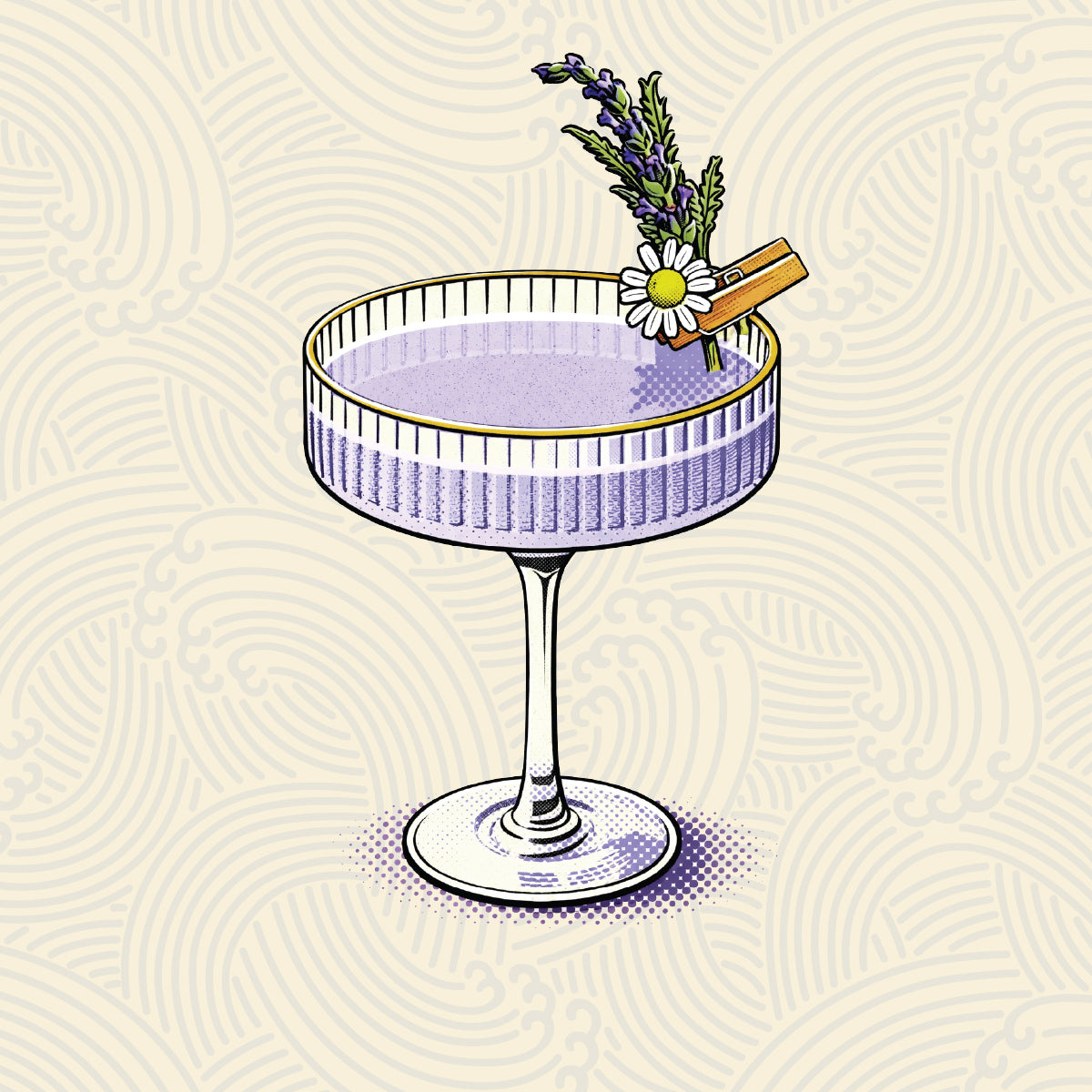Chamomile Lavender Martini