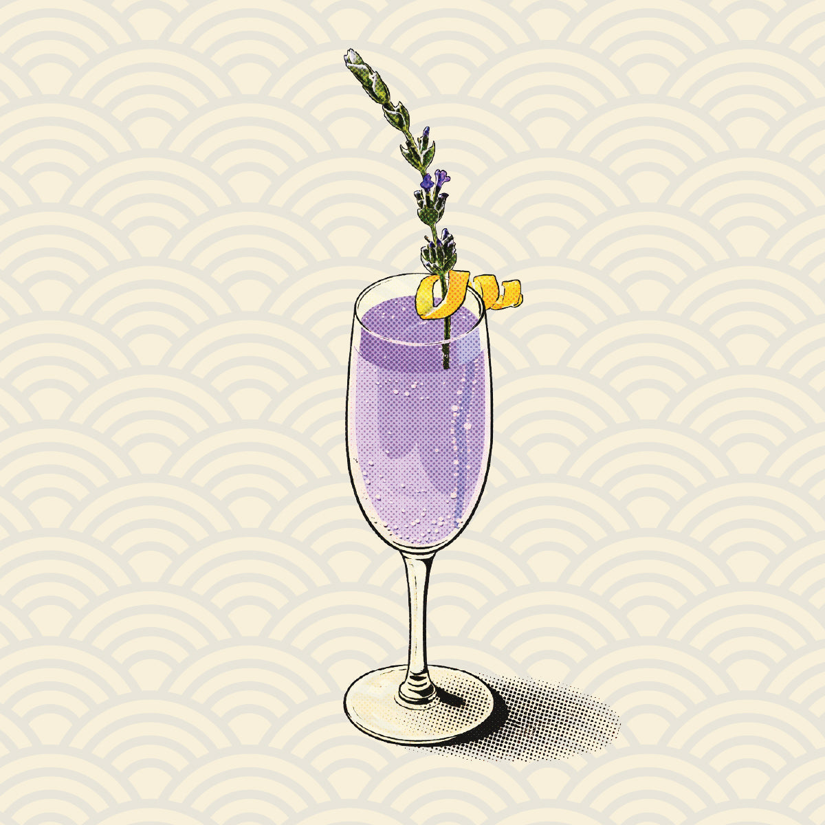 Lavender French 75