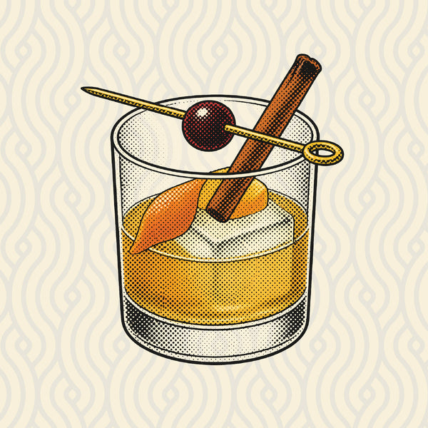 Smoked Gin Old Fashioned