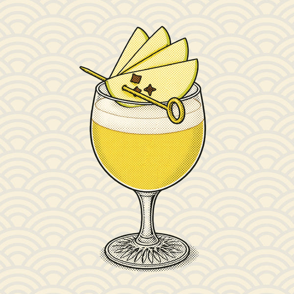 Spiced Apple Gin Toddy