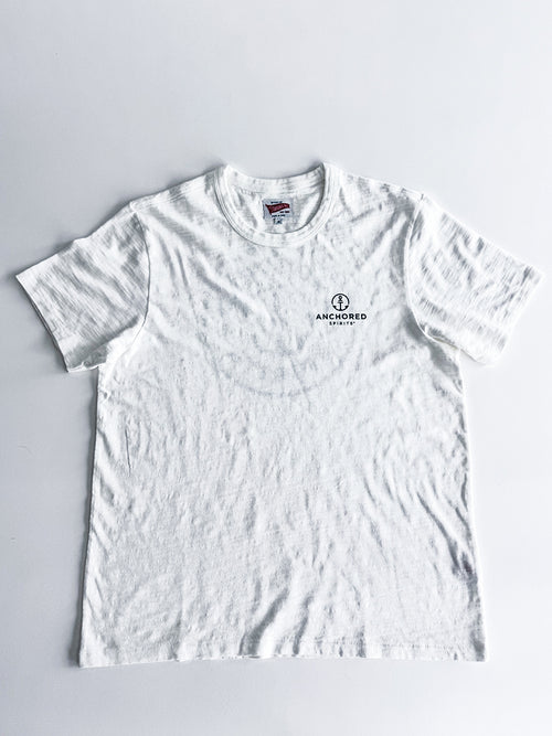 Anchored Spirits Beach Tee