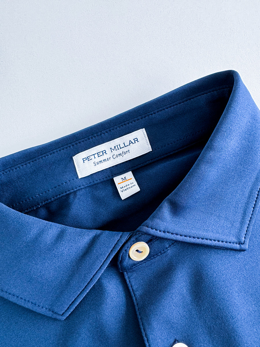 Anchored Spirits Embroidered Performance Jersey Polo