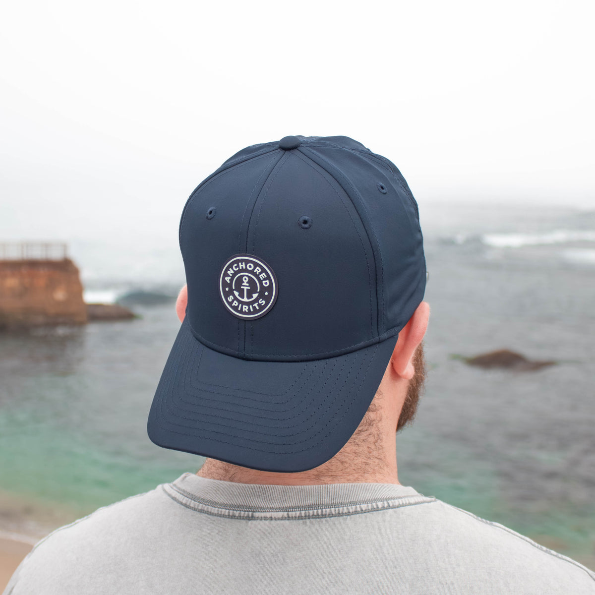 Anchored Spirits Circle Hat