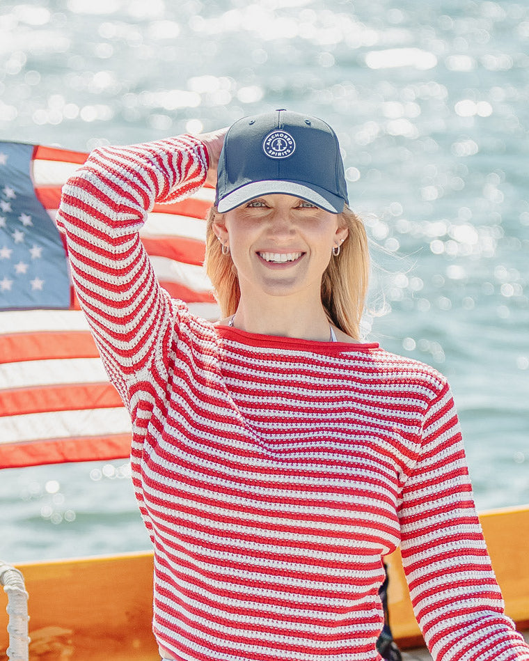 Anchored Spirits Circle Hat